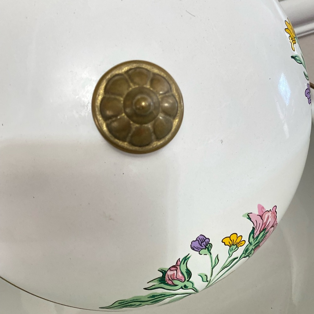 Vintage Tabletops Unlimited Dar Collection Enamel pot - Picture 7 of 8